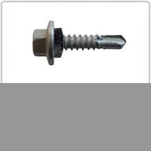 12-14 x 20mm AX3 Hex Head Self Drilling Screw with Neoprene - BLUEGUM