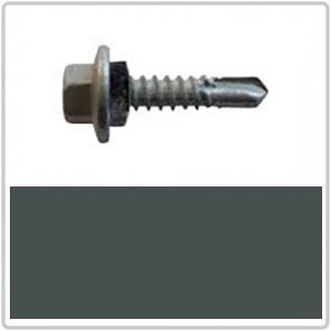 12-14 x 20mm AX3 Hex Head Self Drilling Screw with Neoprene - IRONSTONE