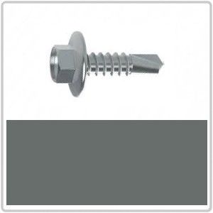 12-14 x 20mm BREMICK Hex Head Self Drilling Screw B8(Cat5) - BASALT
