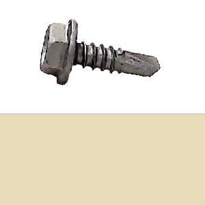 10-16 x 16mm BREMICK Hex Head Self Drilling Screw B8(Cat5) - CLASSIC CREAM