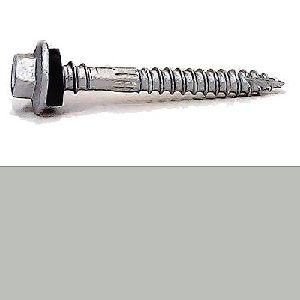 12-11 x 65mm BREMICK Hex Head Type 17 Top Grip Screw with EPDM Seal B8(Cat5) - SHALE GREY