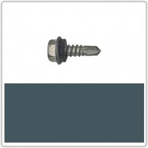 10-16 x 16 BREMICK Hex Head Self Drilling Screw with EPDM Seal B8(Cat5) - DEEP OCEAN