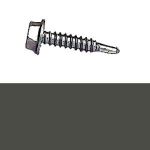 10-16 x 25mm BREMICK Hex Head Self Drilling Screw B8(Cat5) - WOODLAND GREY