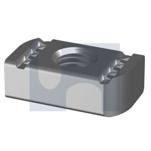 M6 Strut Nut No Spring Galvanised