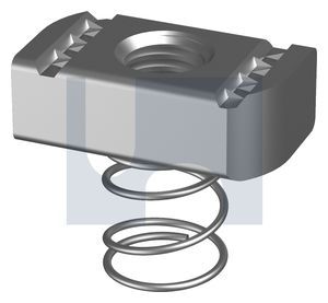 M10 Strut Nut Short Spring Stainless Steel Grade 316