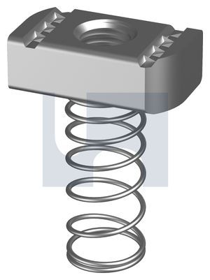 M8 Strut Nut Long Spring Stainless Steel Grade 316