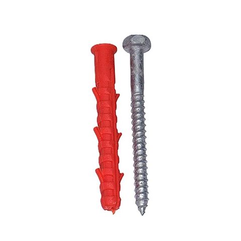 10 x 80 AX Frame Anchor Plug + M8 Hex Screw GALV