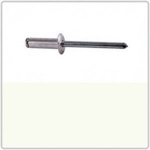 4-4 HOBSON Dome Head Blind Rivet Aluminium Head / Steel Stem - DOVER WHITE
