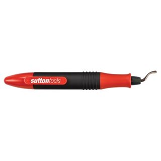 Red Deburring Tool Shaviv Glo Burr +E200