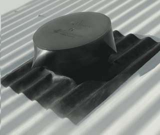RapidVent Quickseal 150mm Black
