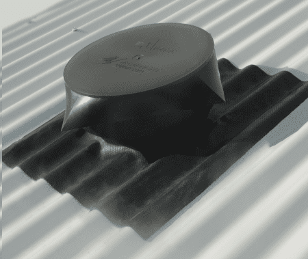RapidVent Quickseal 150mm Black