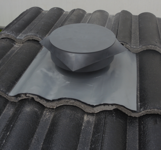 RapidVent Quickseal 150mm Grey