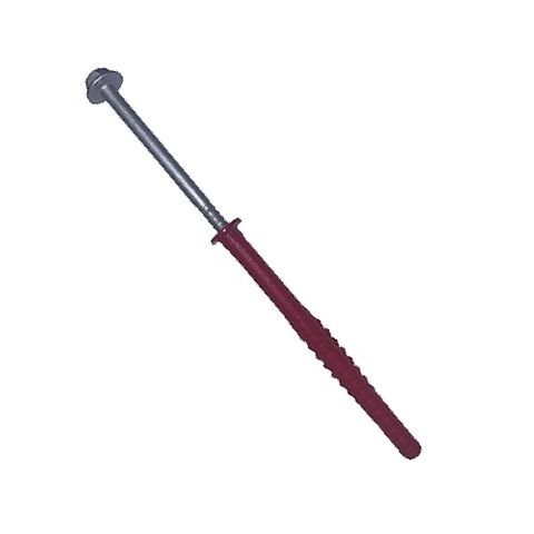 M10 x 120mm  Macsim Frame Anchor + M8 Hex Screw GAL