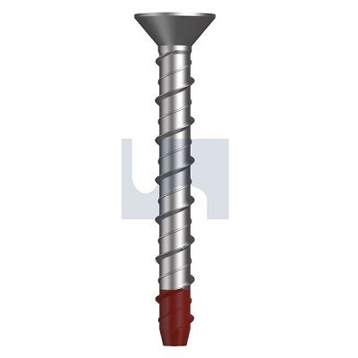 M6 x 50mm Countersunk Screw Bolt Galvanised