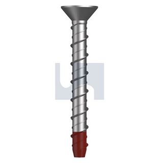 M12 x 150mm Countersunk Screw Bolt Galvanised