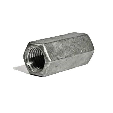 M16 -2.0 x 50mm Hex All Thread Joiners Galvanised