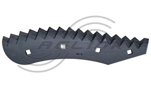 Mixer wagon knife with carbide layer to suit jaylor 00500226