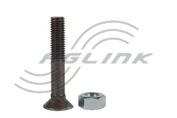 Csk Plough Bolt/Nut M12x70 Gr10.9