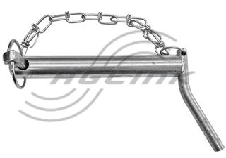 Cat 2 Linkage Pin with Handle, Diameter 28.6mm, Length 125mm.