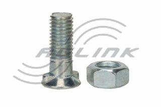 M12x38 Conical Head Plough Bolt/Nut