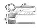 Centre Pickup tine to suit Goweil 8300333