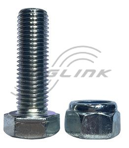 Bolt & Nut to suit tine/leg