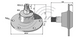 RH Disc Bearing Hub to suit Lemken Rubin12. 55510017