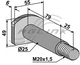 Bolt and Nut to suit Vigolo Mulcher