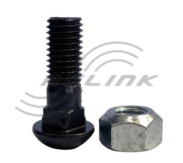 M12 x 35 Coach Bolt GR10.9 Zinc