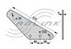 Mixer Wagon Support/Backing Plate to suit WB525T
