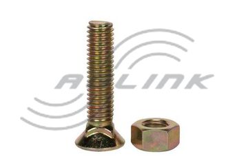 Csk Plough Bolt/Nut M12x80 Gr10.9