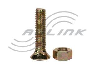 Csk Plough Bolt/Nut M12x80 Gr10.9