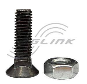 Csk Plough Bolt/nut M10x35 Gr10.9