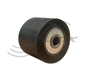 Roller HS 8 RZ, Rubber, Open Bore