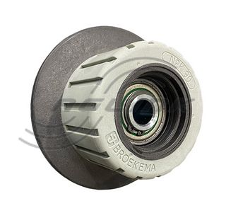 PU Roller Nylon Flanged 90 / 130mm x 62mm