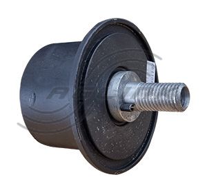 Flanged Roller With Axle 100 / 145mm x 65mm to suit Grimme 200.11197 / 200.46340