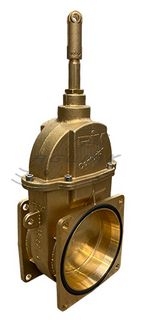 Greater Capacity Double Flange Gate Valve 6" to suit Abbey, Herron, Belmac, Hi-Spec