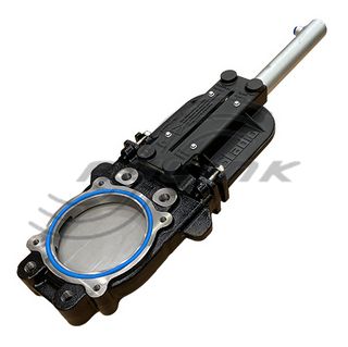 6" Knife Gate Valve with Double-Acting Hydraulic Jack PN-10