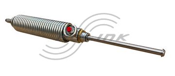Zinc Plated Single Acting Hydraulic Ram Spring Jack 8"