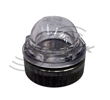 2" Level Indicator with O-Ring Gasket and Threaded Weld Ring