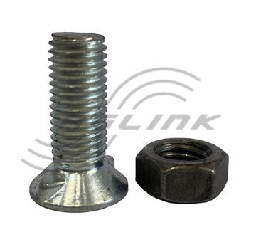 Double Nib Plough Bolt/Nut M11x1.5x30 to suit Gregoire Besson VI1202