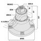 Hub to suit Amazone Cirrus 979539