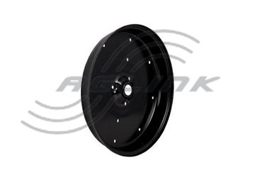 4.5" X 16" Wheel Half Black -JD A22780