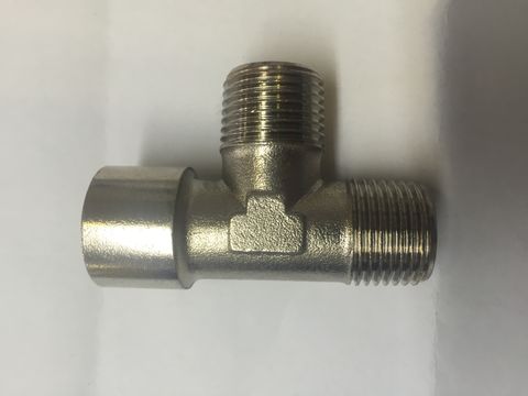 Tee Brass MMF 1/2 - 022818