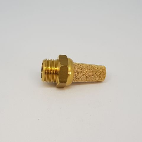 Silencer 1/4 Sintered Brass 010122