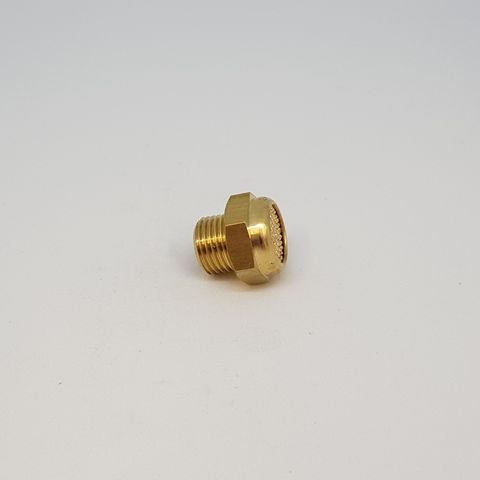 Silencer/ex Filter 1/8 Hex Brass - AEP18 010091