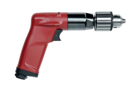 Drill 3/8 10mm Industrial Chicago Pneumatic Keyed 1hp 500 rpm