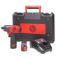 Impact Driver Cordless 1/4'' Carry Case 2x Batteries & Charger