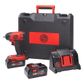 Impact Wrench Cordless 3/8'' Carry Case 2x Batteries & Charger