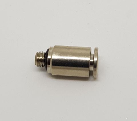 Straight Adaptor Male 4mm x M5 Metal 020031